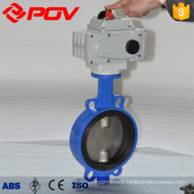 Explosion-proof Double flange Electric Butterfly Valves ac380v china manufacturer